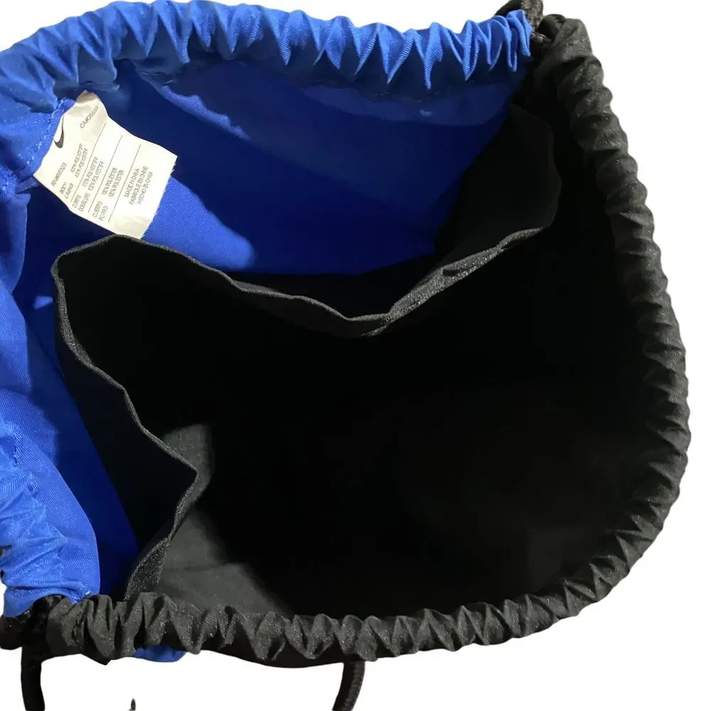 Nike BYU Idaho‎ Cougars Gym Sack Drawstring Bag Backpack Royal Blue One Size